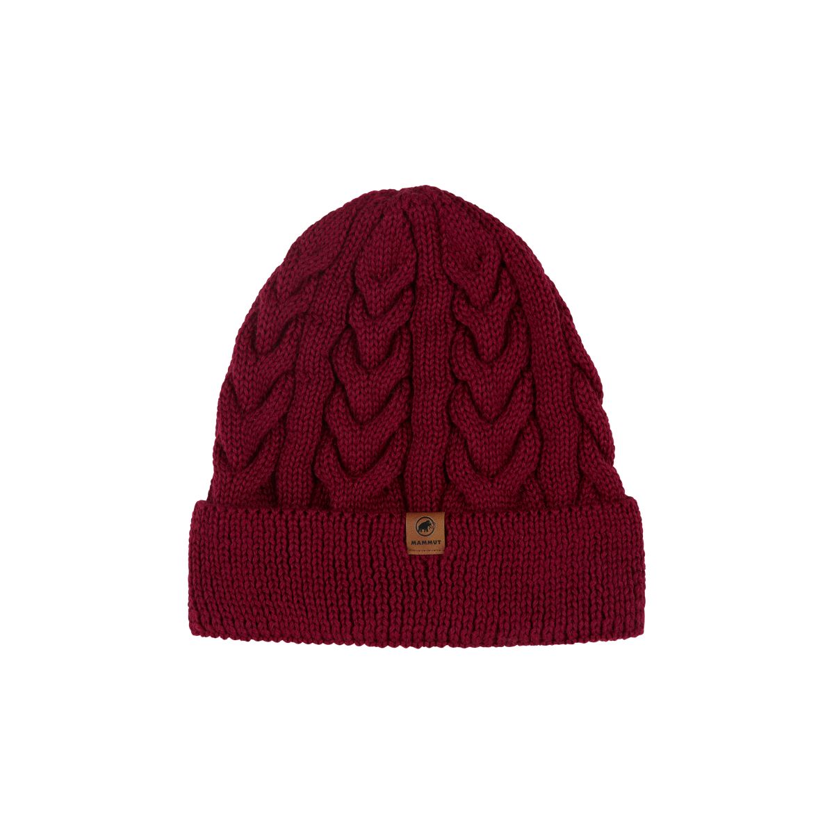 Cepure Mammut Valbella Beanie Blood Red Cepures