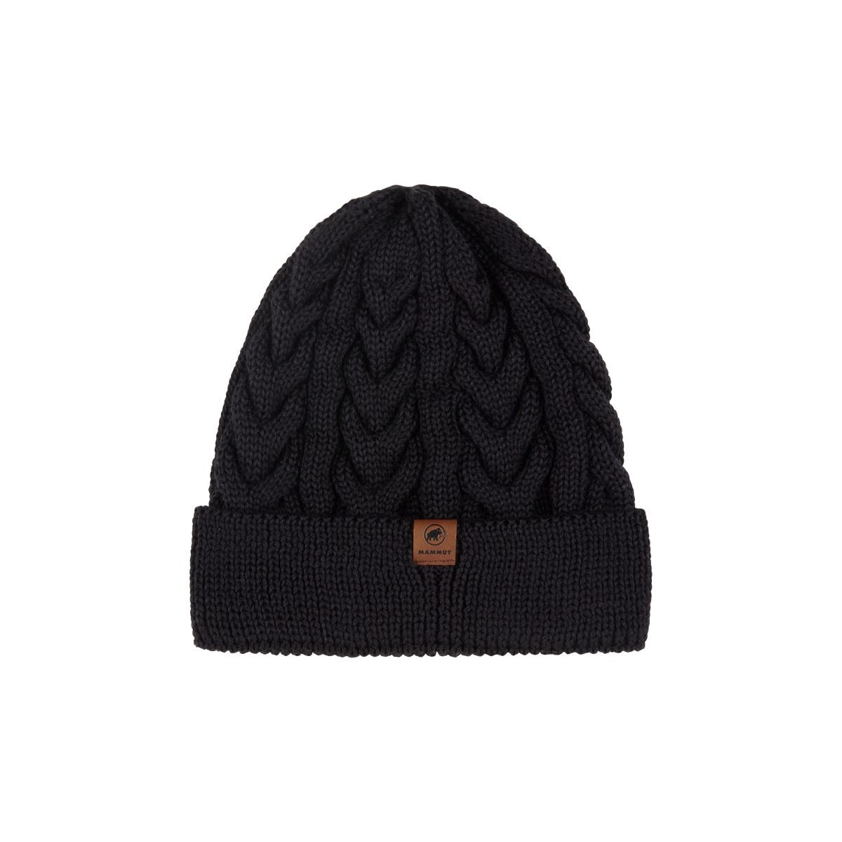 Cepure Mammut Valbella Beanie Black Cepures