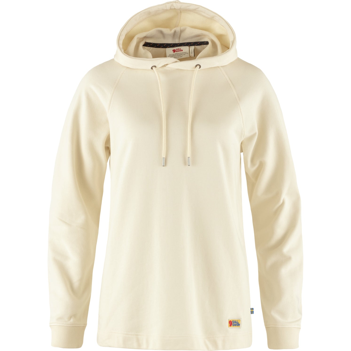 Džemperis Fjallraven Vardag Hoodie sieviešu Chalk White Jakas Vidējā slāņa jakas