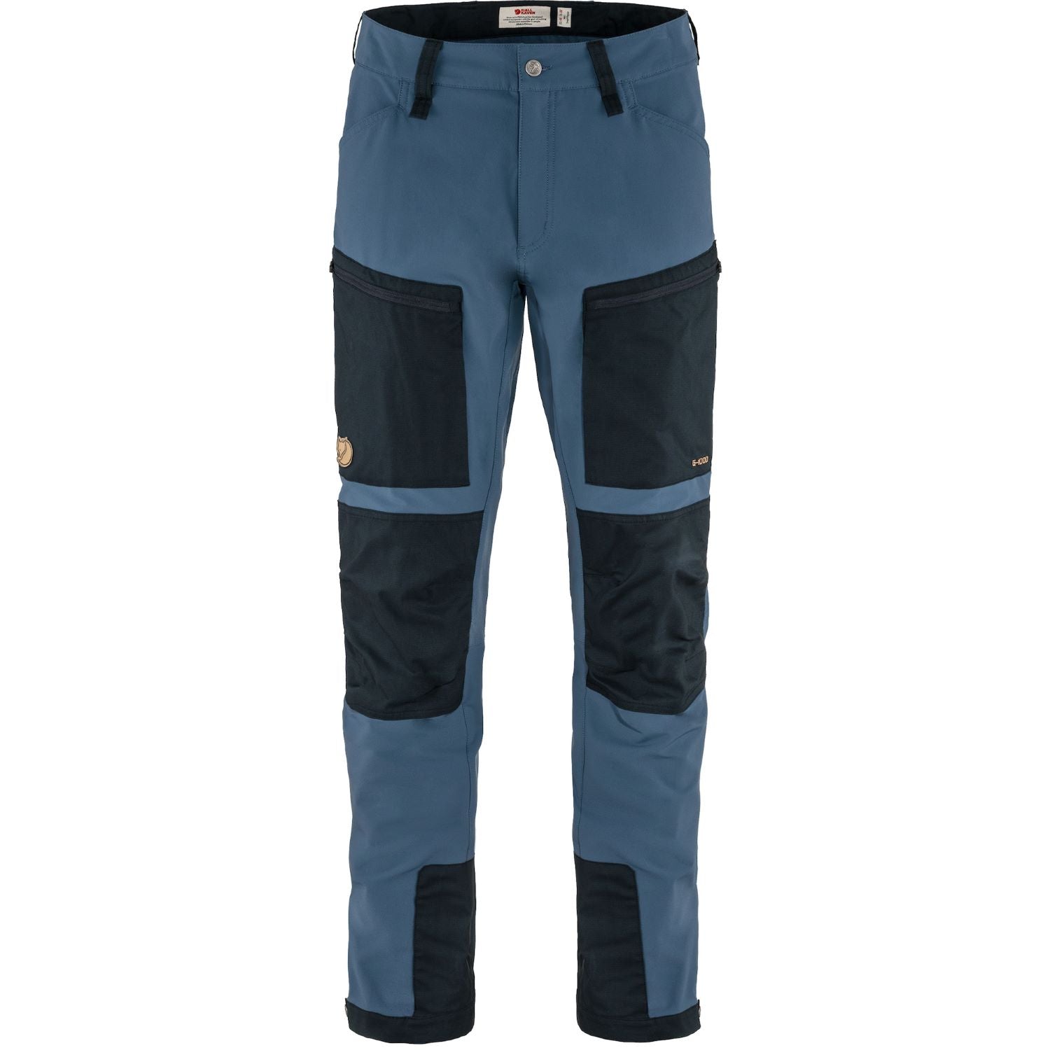 Pārgājienu bikses Fjallraven Keb Agile Trousers vīriešu Indigo Blue-Dark Navy R Bikses