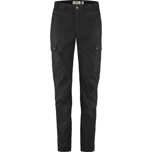 Pārgājienu bikses Fjallraven Stina Trousers sieviešu Black 34 R Bikses