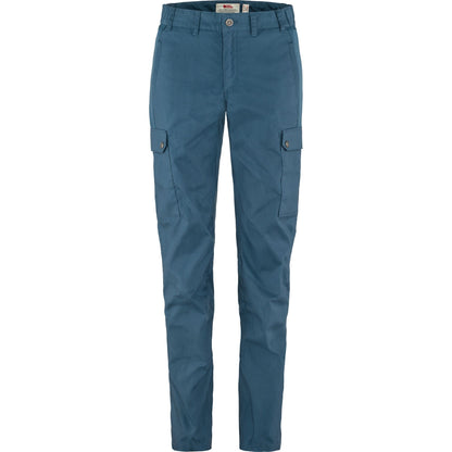 Pārgājienu bikses Fjallraven Stina Trousers sieviešu Indigo Blue R Bikses