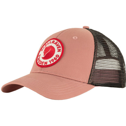 Cepure Fjallraven 1960 Logo Långtradarkeps Dusty Rose Cepures