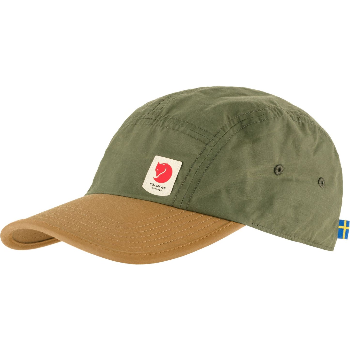 Fjallraven High Coast Wind Cap Green-Buckwheat Brown Cepures