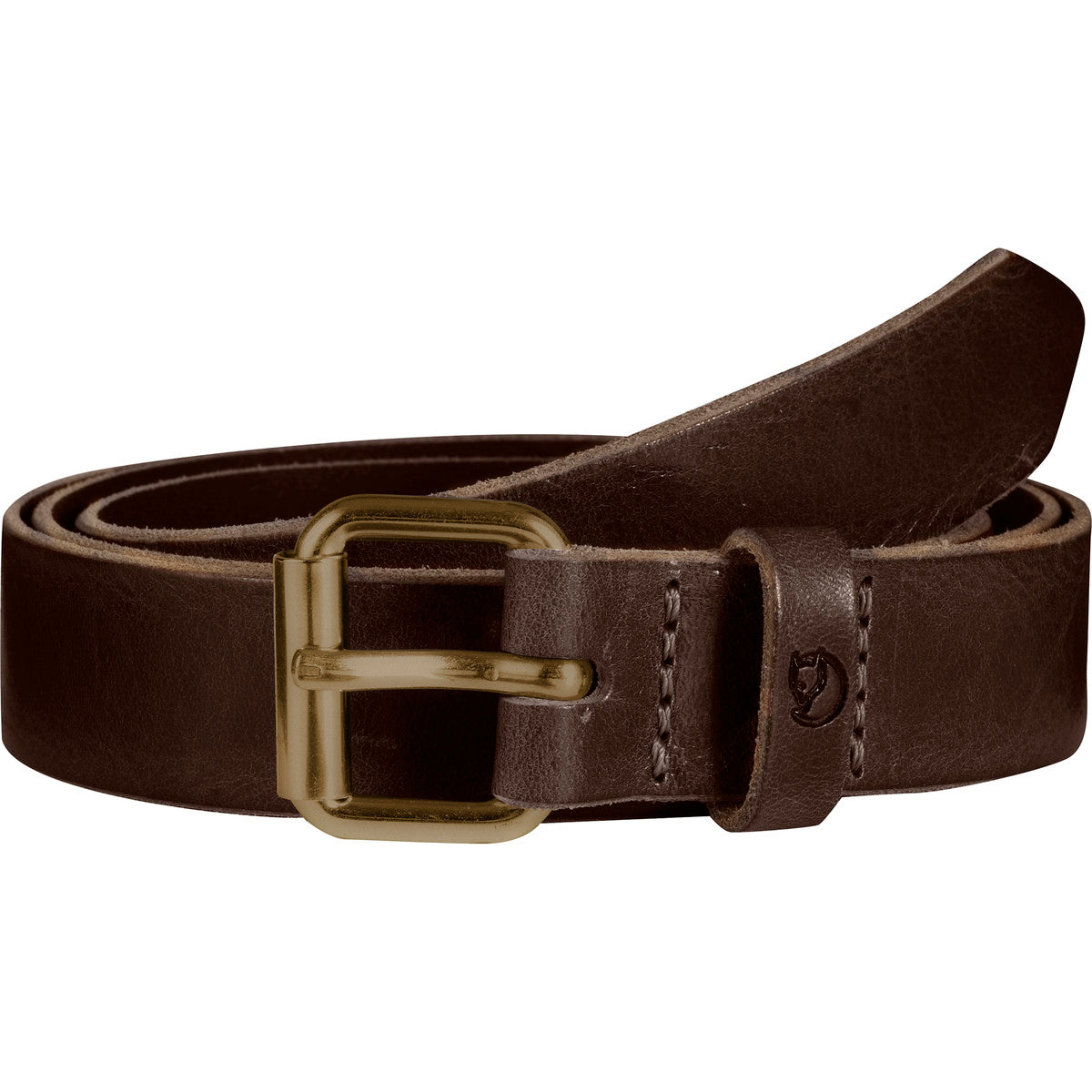 Fjallraven ādas josta Singi Belt 2.5 cm Brown Jostas