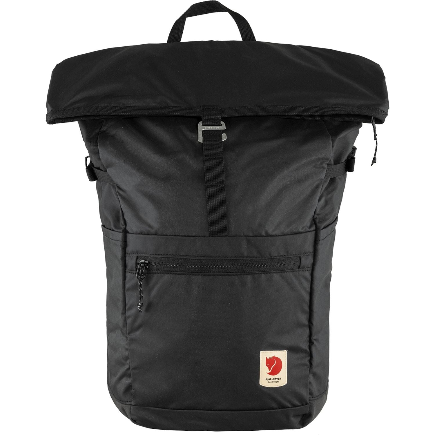 Mugursoma Fjallraven High Coast Foldsack 24 Black Ikdienas mugursomas Pārgājienu mugursomas