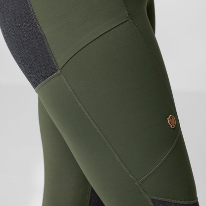 Pārgājienu legingi Fjallraven Abisko Trekking Tights HD sieviešu Bikses