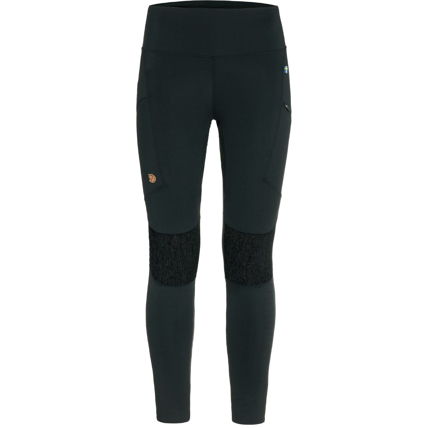 Pārgājienu legingi Fjallraven Abisko Trekking Tights HD sieviešu Black Bikses