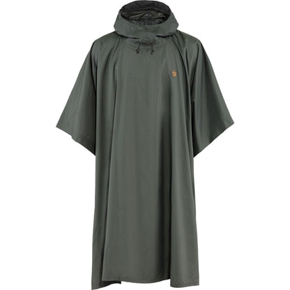 Lietus mētelis Fjallraven Poncho Graphite Lietus mēteļi Pončo