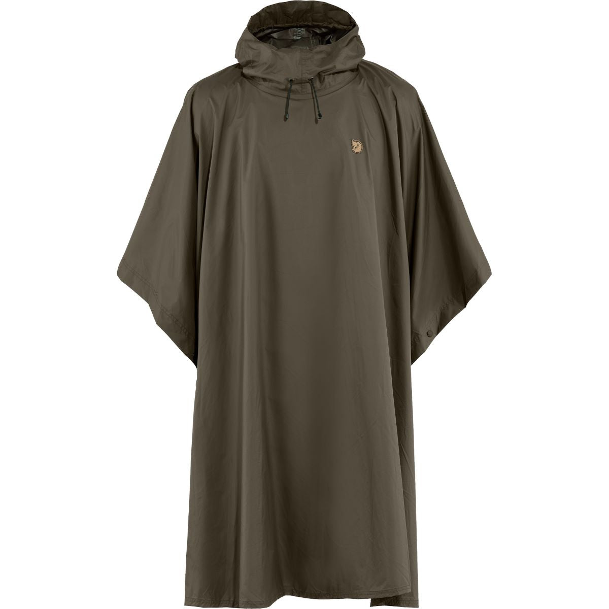 Lietus mētelis Fjallraven Poncho Dark Olive Lietus mēteļi Pončo