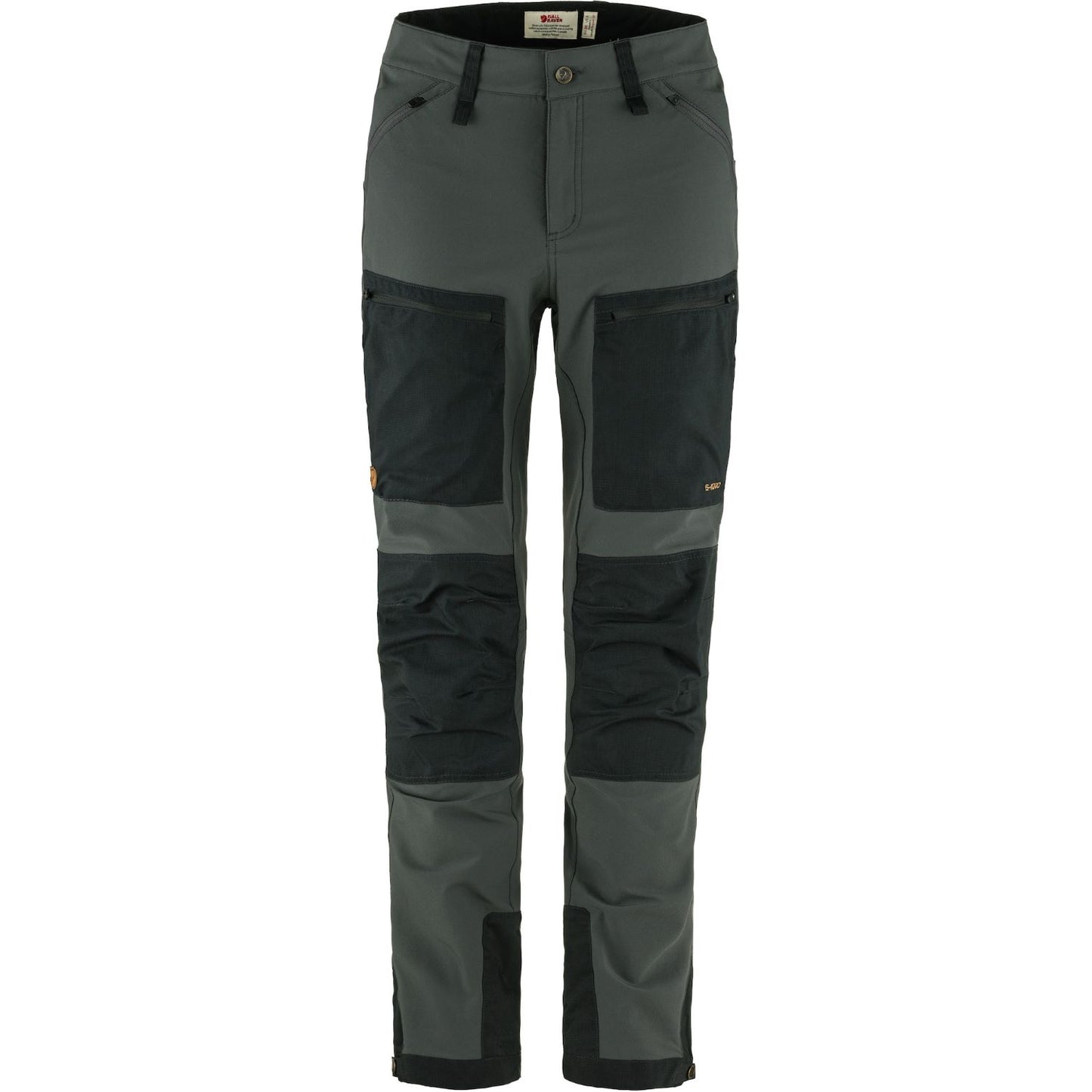 Pārgājienu bikses Fjallraven Keb Agile Trousers sieviešu Basalt-Iron Grey R Bikses