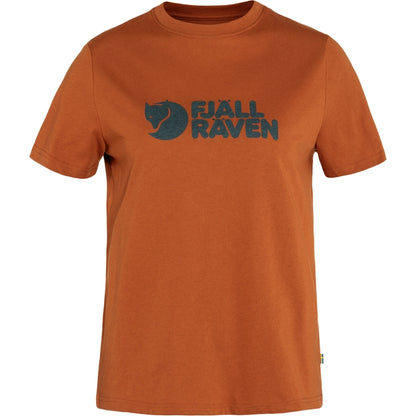 T-krekls Fjallraven Logo Tee sieviešu Terracotta brown Krekli Krekli ar īsām piedurknēm T-krekli Topi