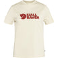 T-krekls Fjallraven Logo Tee sieviešu Chalk white Krekli Krekli ar īsām piedurknēm T-krekli Topi
