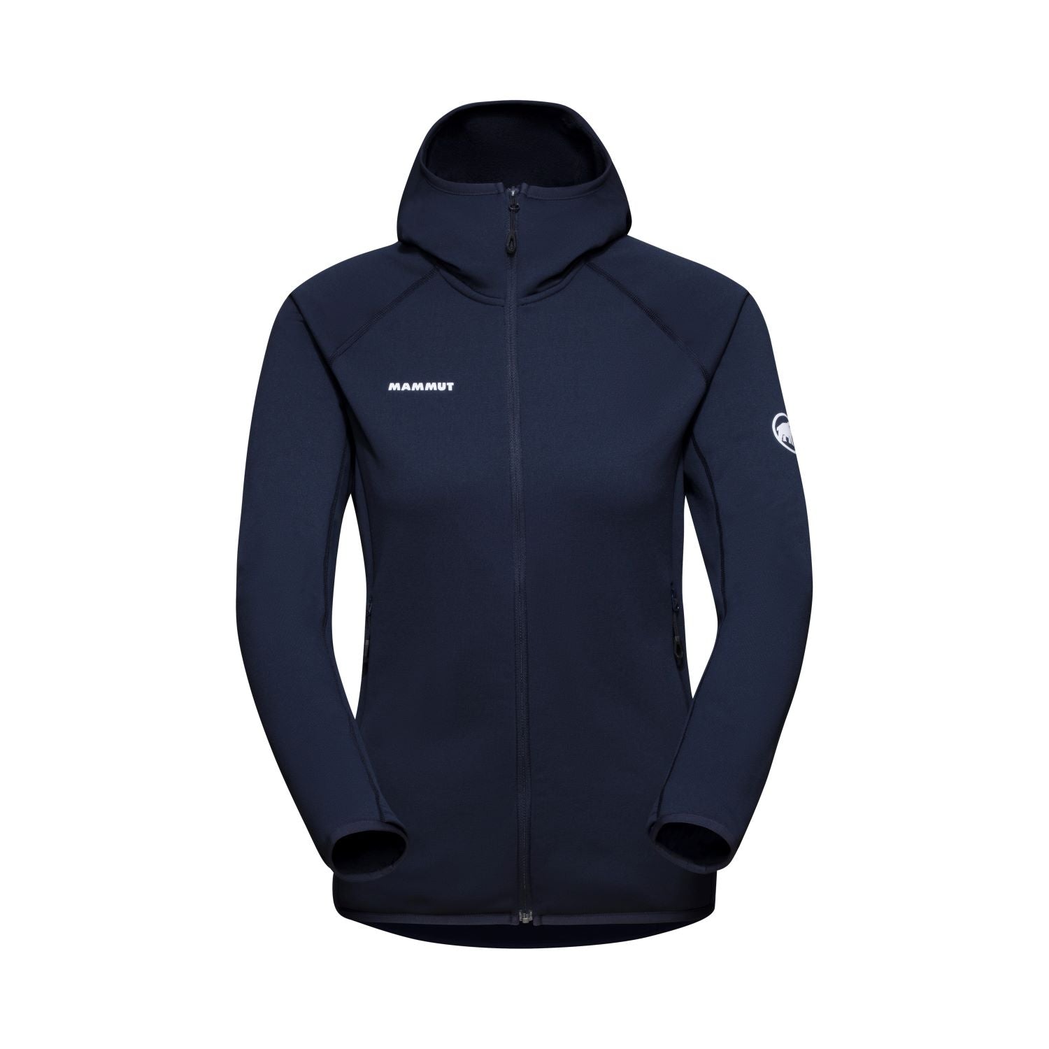 Flīsa jaka Mammut Aconcagua ML Hooded sieviešu Marine