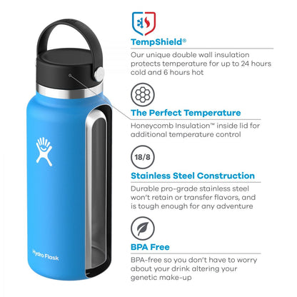 Termopudele Hydro Flask® Wide Mouth Flex Cap 946 ml Pudeles Termopudeles