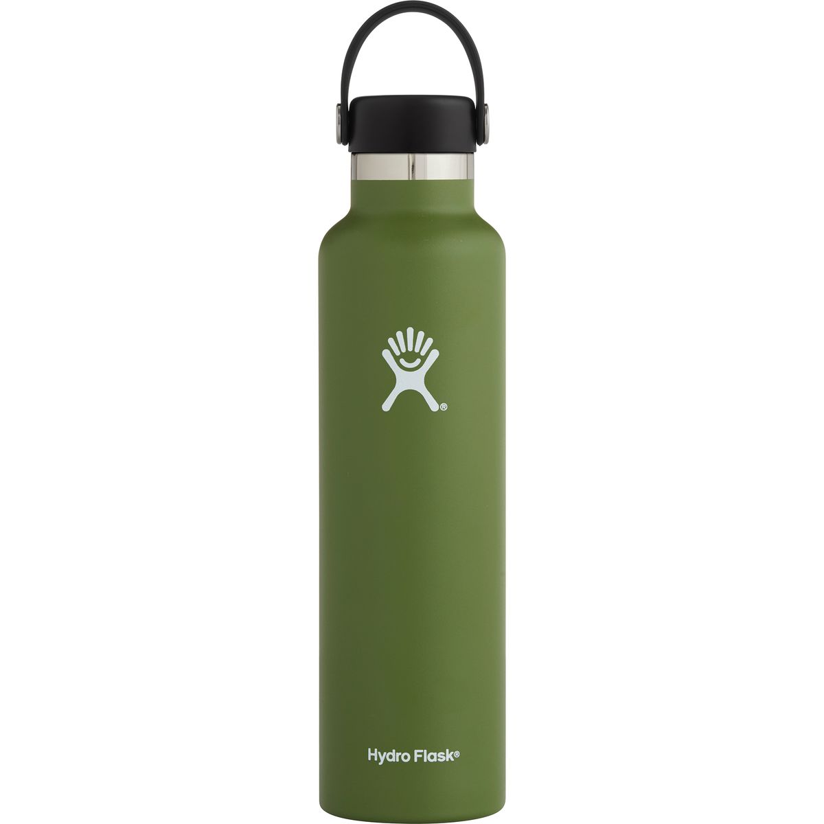 Termopudele Hydro Flask Standard Mouth Flex Cap 709 ml Olive Pudeles Termopudeles