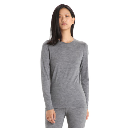 Women's Icebreaker 200 Oasis LS Crewe Merino Thermal Shirt