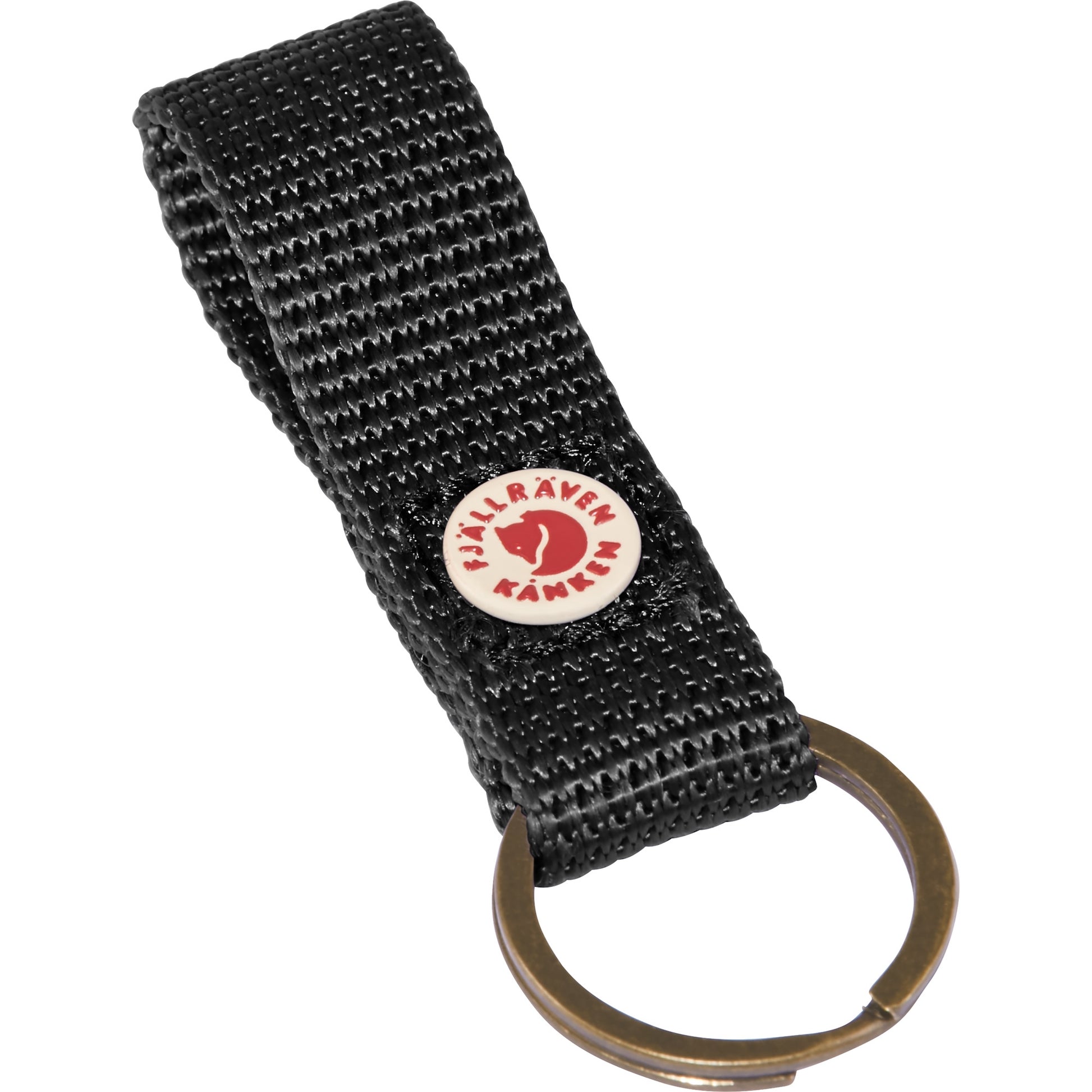 Fjallraven Kanken Key Ring atslēgu piekariņš Black Mugursomu aksesuāri