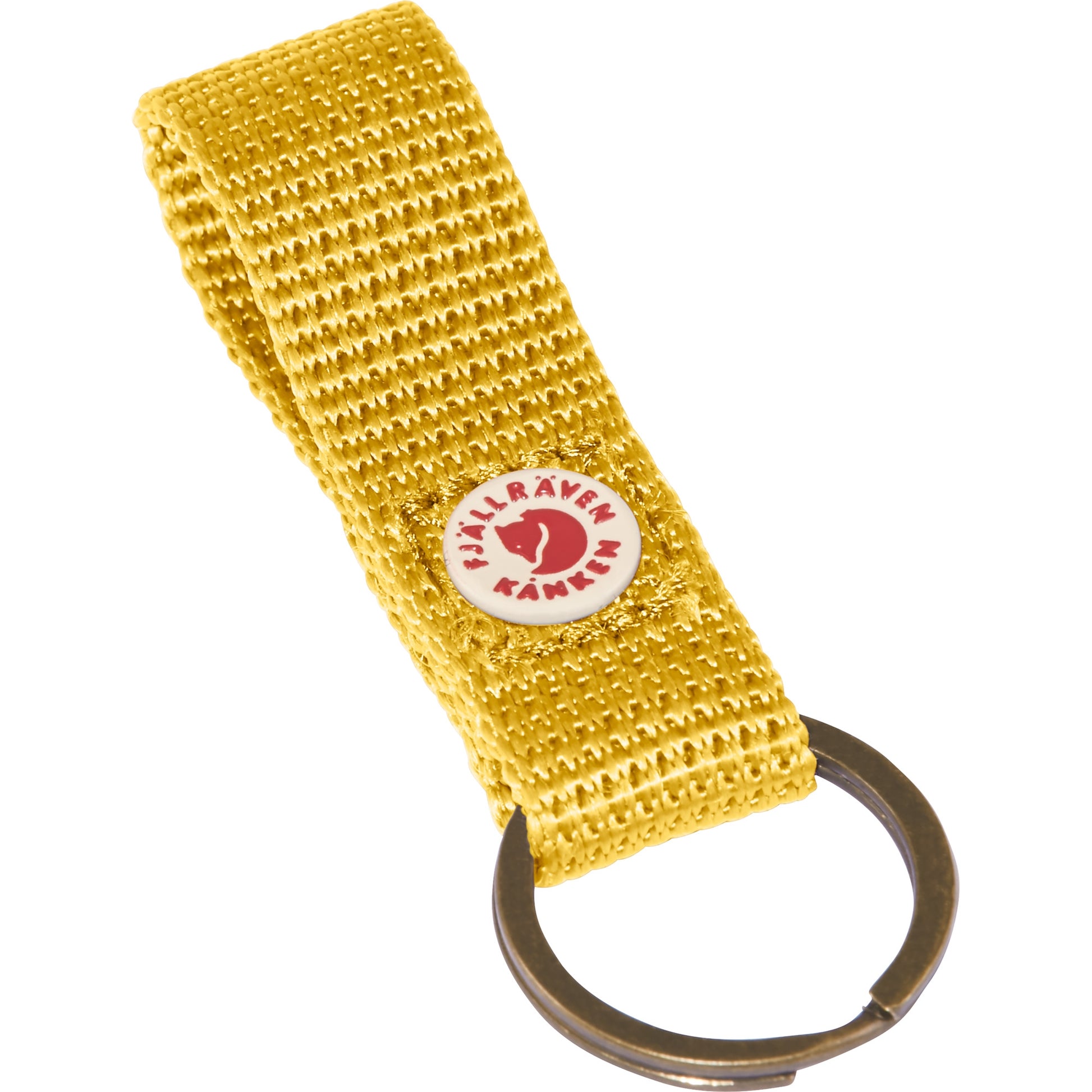 Fjallraven Kanken Key Ring atslēgu piekariņš Warm Yellow Mugursomu aksesuāri