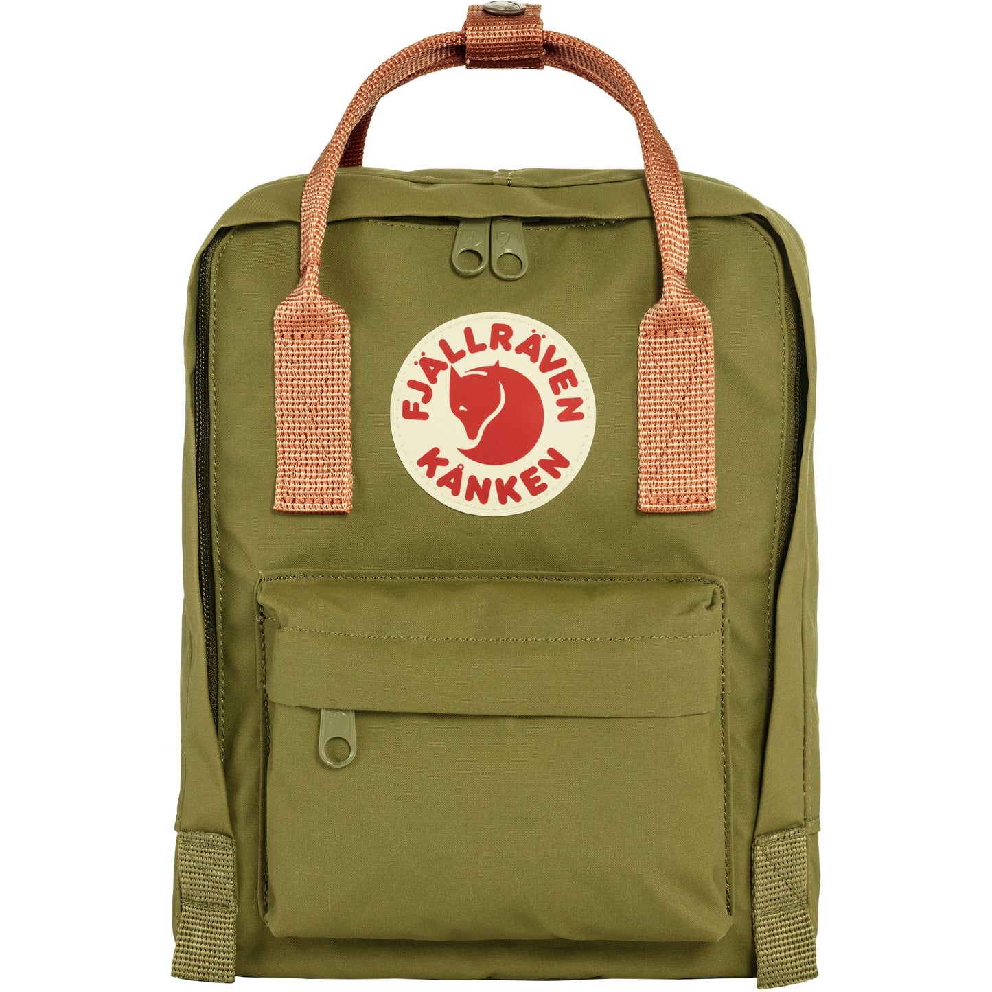 Mugursoma Fjallraven Kanken Mini Foliage green-peach sand Ikdienas mugursomas