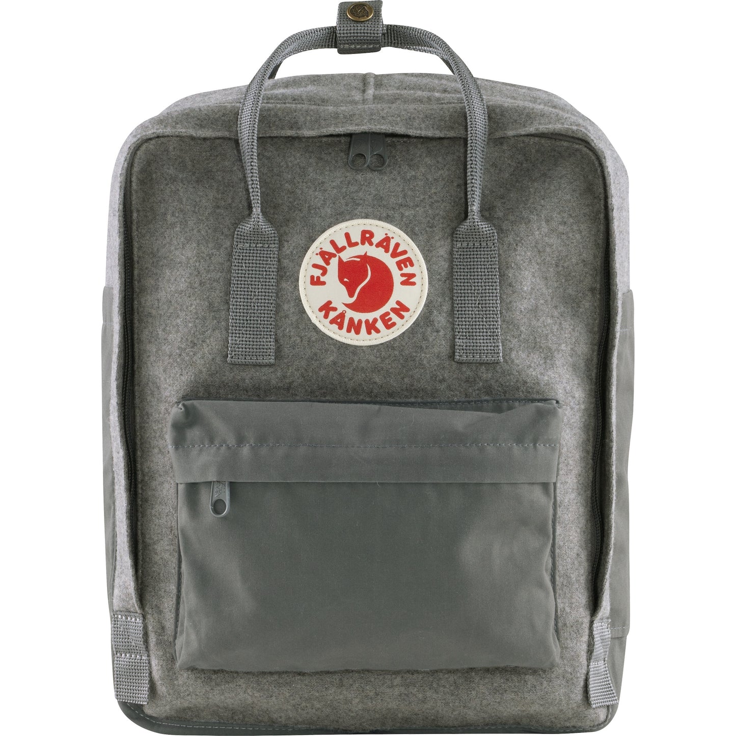 Mugursoma Fjallraven Kanken Re-Wool Granite Grey Ikdienas mugursomas Klēpjdatora somas