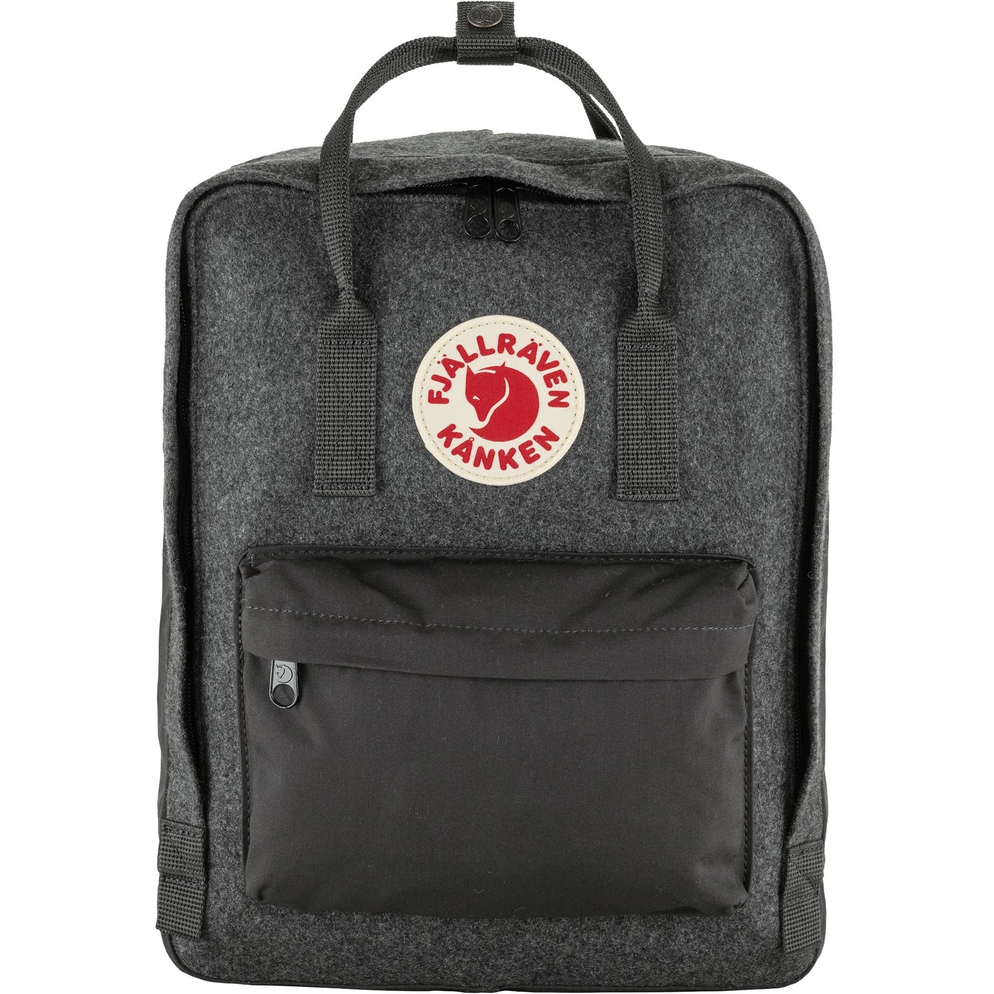 Mugursoma Fjallraven Kanken Re-Wool Grey Ikdienas mugursomas Klēpjdatora somas