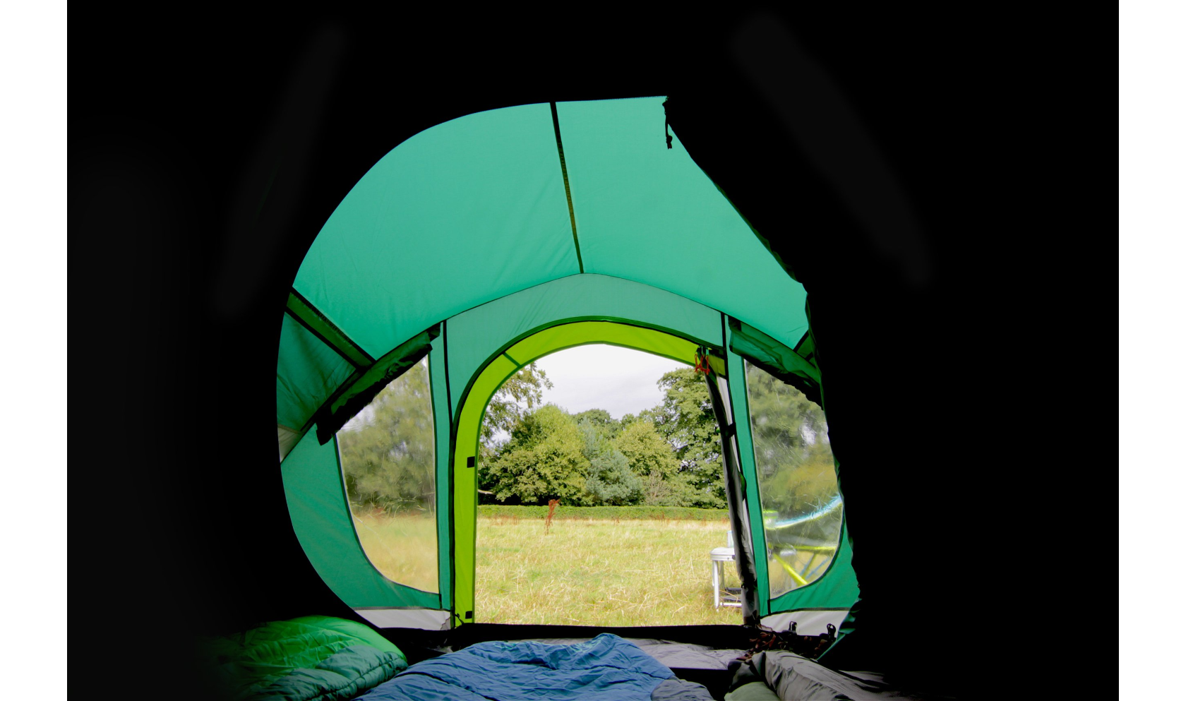 A four person tent with a cooling blackout bedroom Urban Outdoor