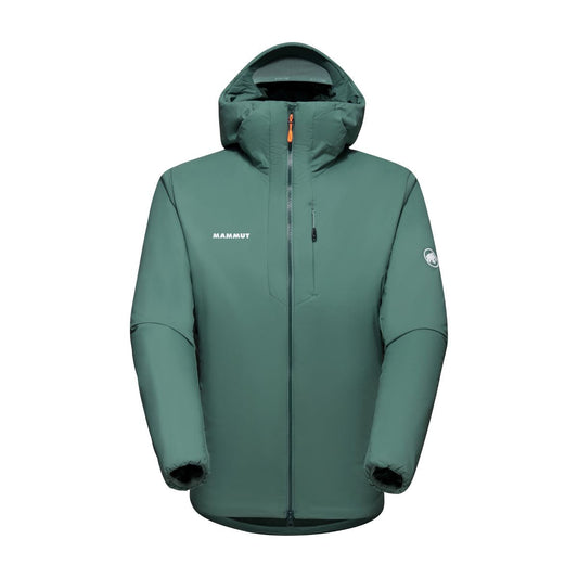 Jaka Mammut Rime IN Flex Hooded vīriešu Dark Jade Virsjakas