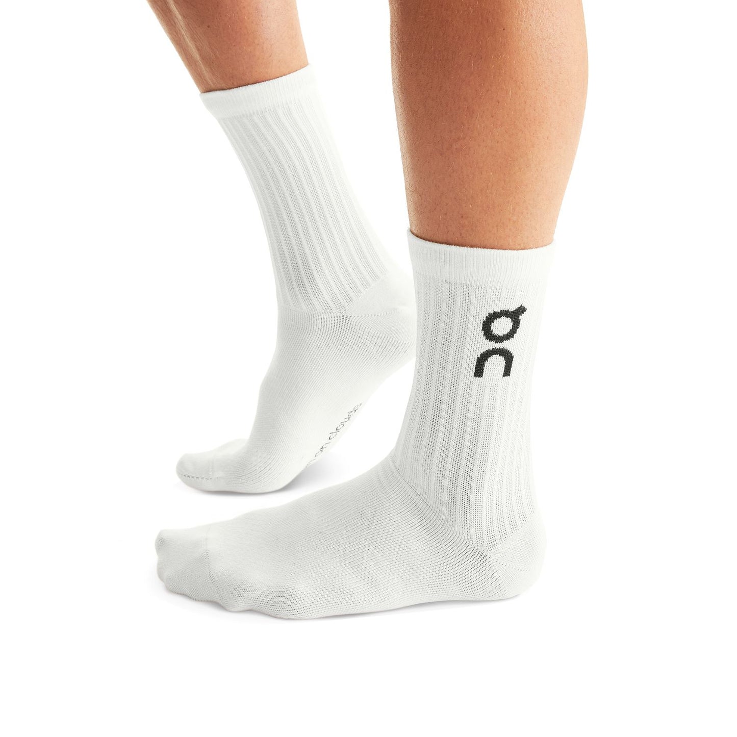 ON zeķes Logo Sock 3-Pack White Zeķes