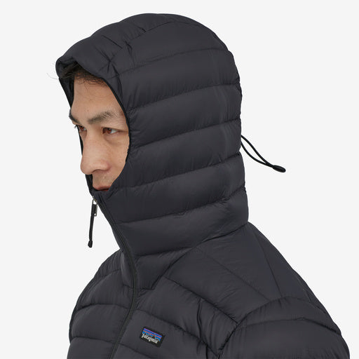 Dūnu jaka Patagonia Down Sweater Hoody vīriešu Virsjakas