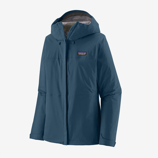 Patagonia lietus jaka Torrentshell 3L sieviešu Lagom Blue Hardshell jakas Lietus jakas