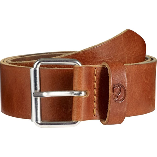 Fjallraven josta Singi Belt 4 cm Leather Congnac 120cm Jostas