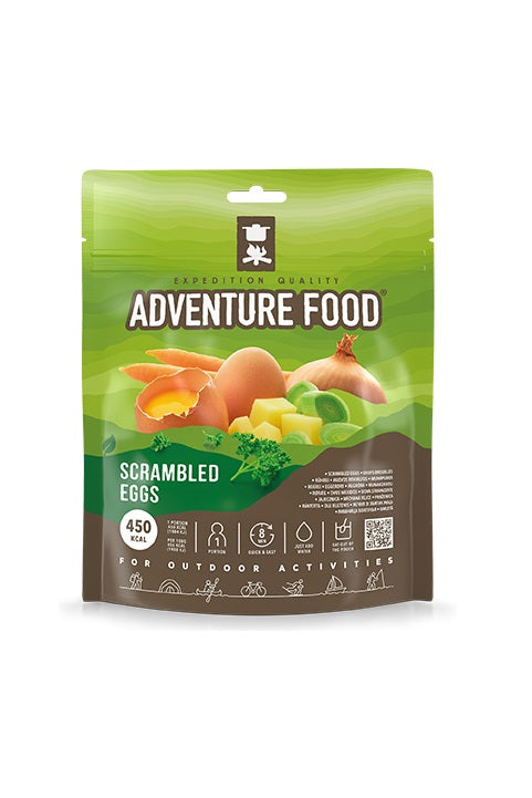 Adventure Food Scrambled Eggs pārtika pārgājieniem Dehidrētā pārtika Veģetārs