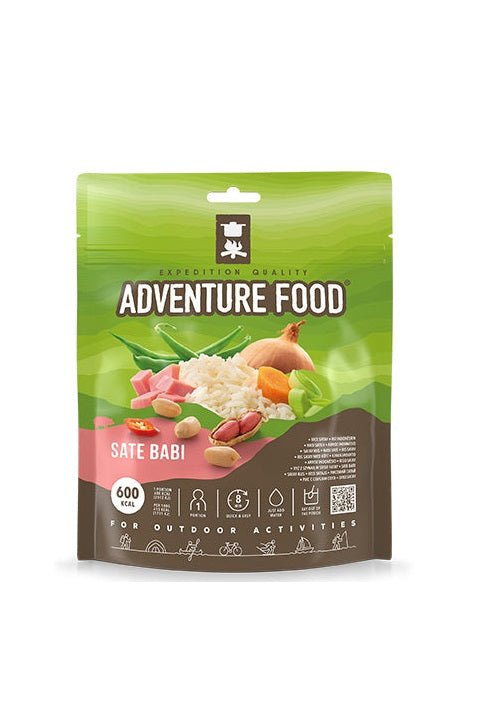 Adventure Food Sate Babi pārtika pārgājieniem Dehidrētā pārtika