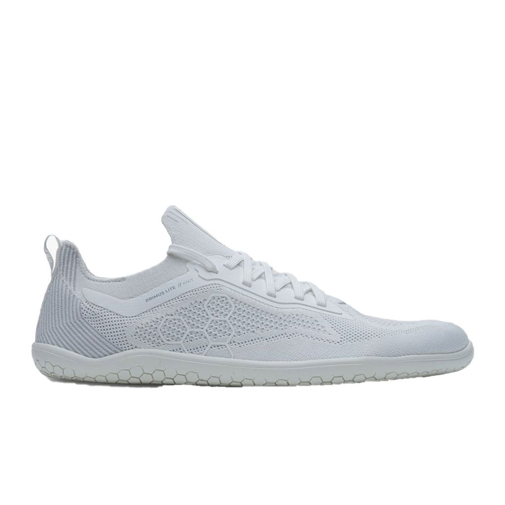 VivoBarefoot Primus Lite Knit sieviešu apavi Bright White Apavi bez Goretex Ikdienas apavi Pārgājienu apavi Zemie apavi