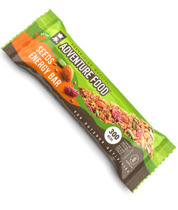 Adventure Food Energy Bar Seeds sēklu enerģijas batoniņš Batoniņi Vegānisks Veģetārs